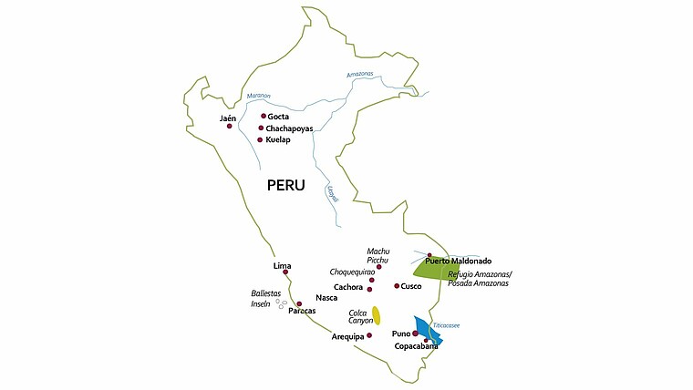 Peru-Karte TARUK