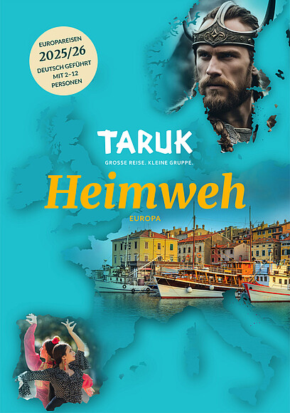 TARUK Heimweh Broschüre 2025/26 für Europareisen