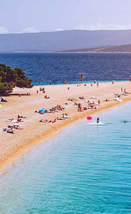 Zatni Strand in Kroatien