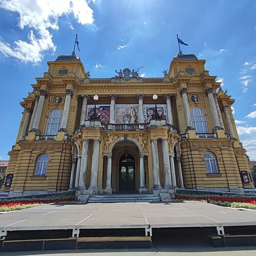 Nationaltheater Zagreb in Kroatien