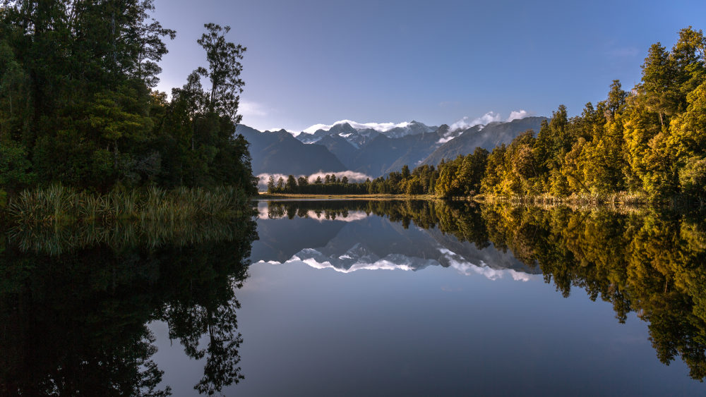 Lake Matheson in Neuseeland