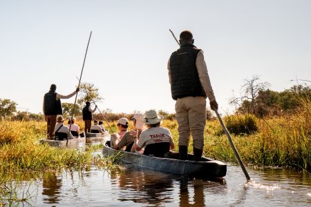 Mokoro Tour auf dem Khwai Fluss in Botswana