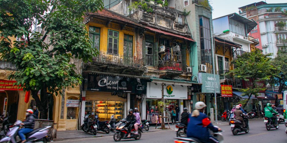 Roller in Hanoi, Vietnam